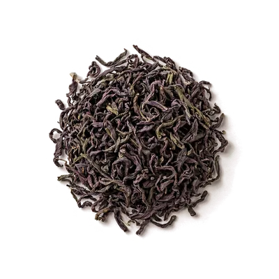 Dry leaf of Kenyan Purple Tea