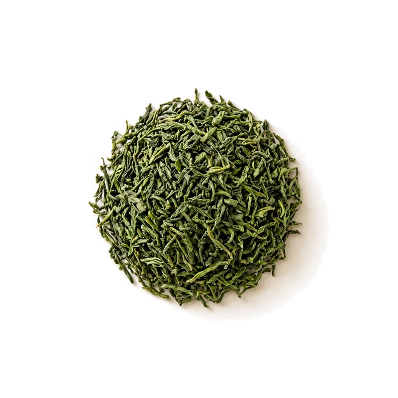 Dry leaf of Korean Sejak, top-down