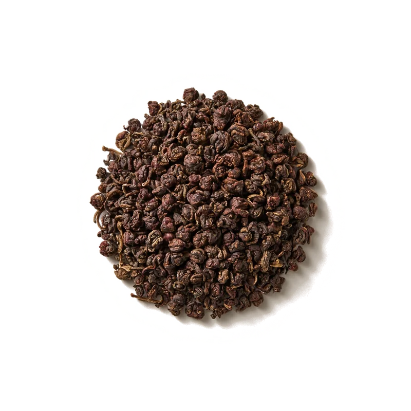 Dry leaf of Taitung Red Oolong